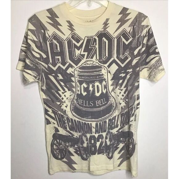 Other - AC/DC Hells Bells Size S ‎ Cannon And Bell Concert Tour T-SHIRT 2007 Rockware
